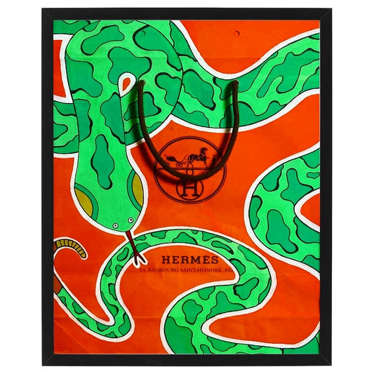 Serie Buste (serpente su Hermès)