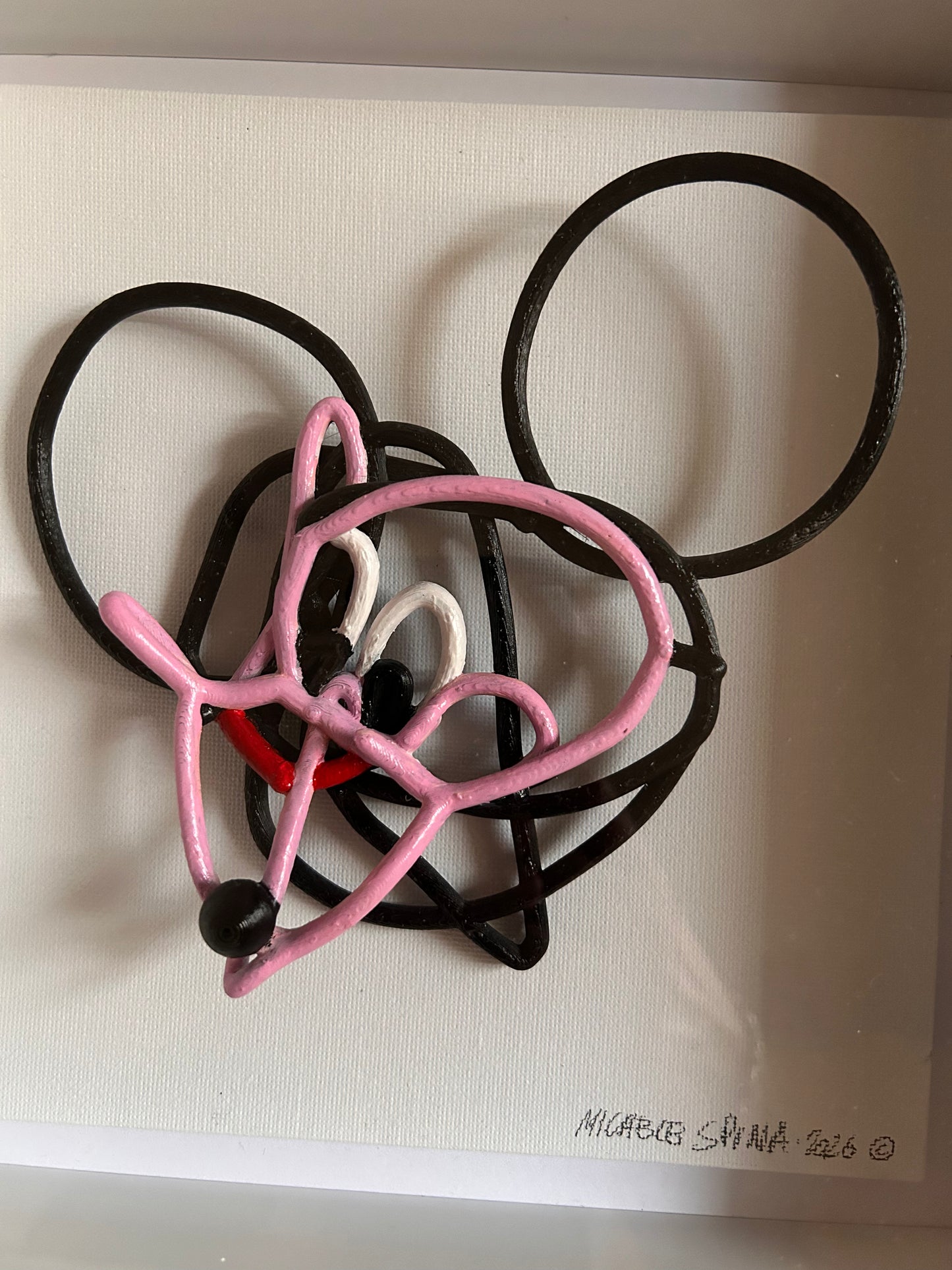 Mickey Crumpled